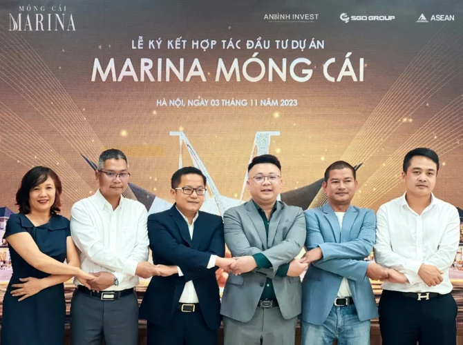 Ký kết đầu tư dự án Marina Móng Cái - biệt thự bên sông Ka Long